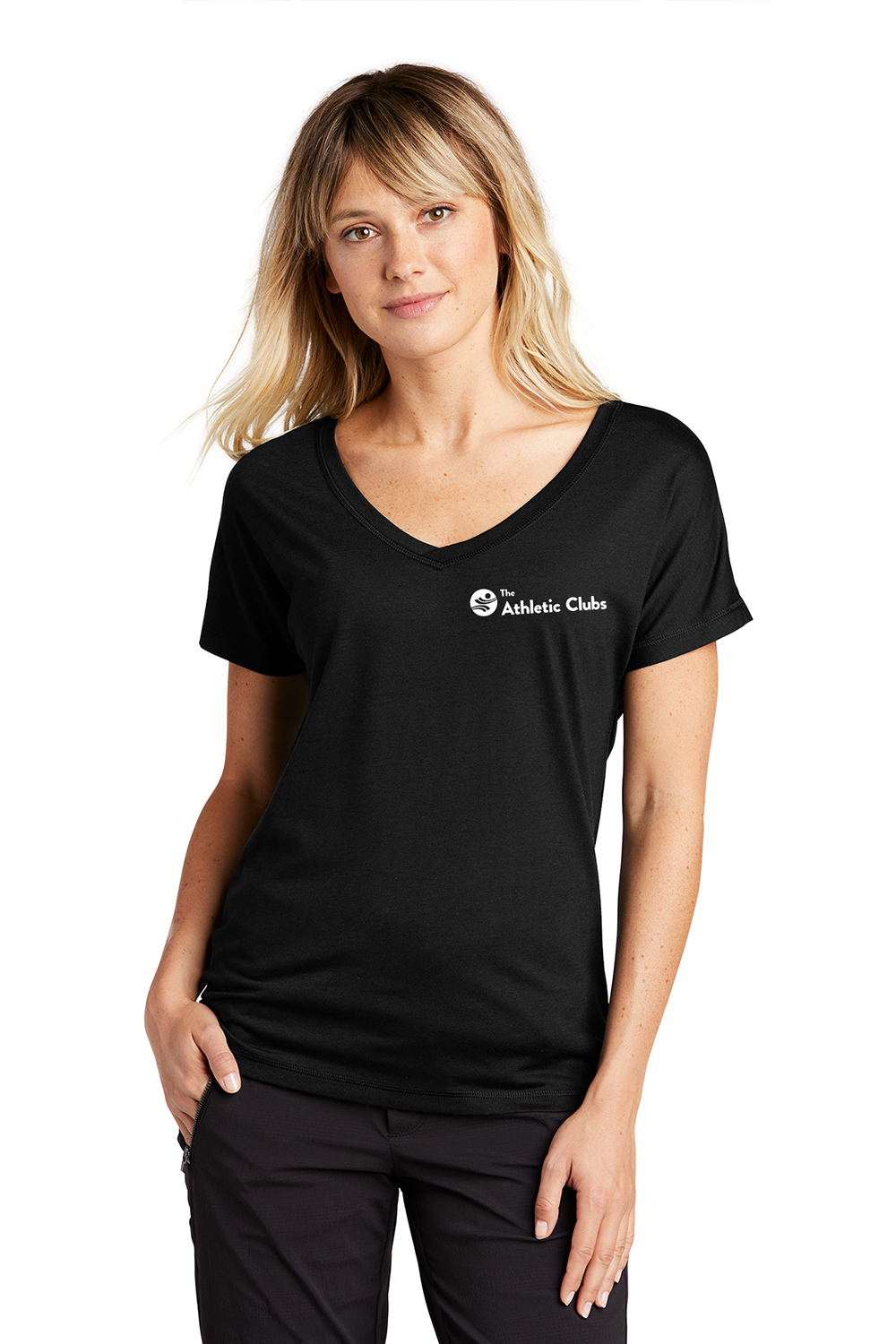 Ladies' Tri-Blend V-Neck