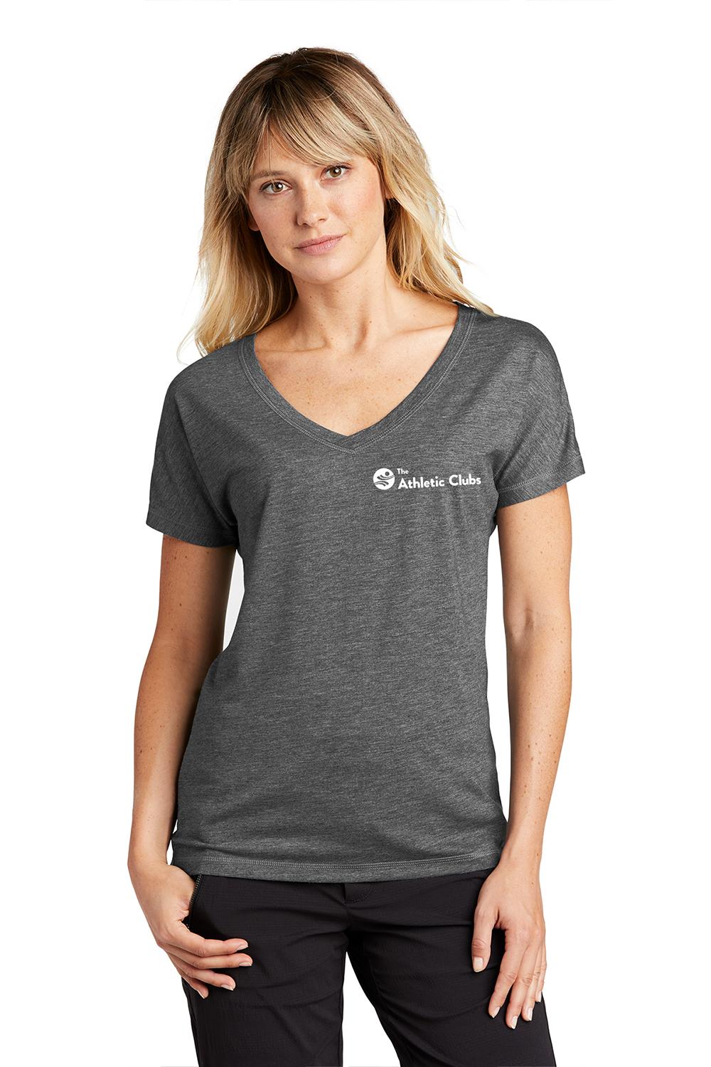 Ladies' Tri-Blend V-Neck