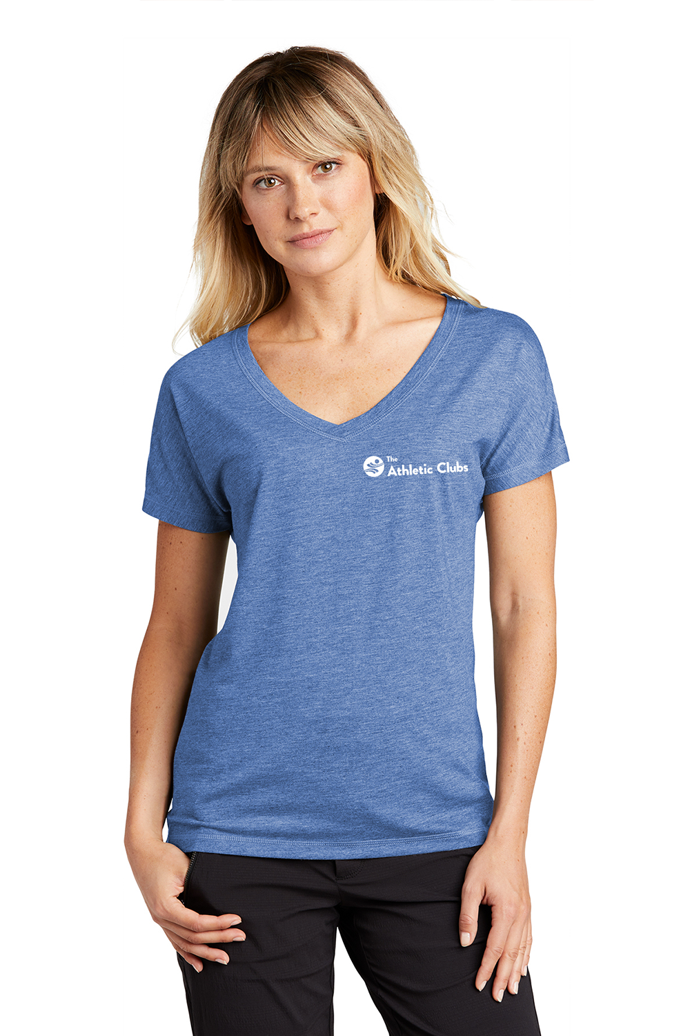 Ladies' Tri-Blend V-Neck